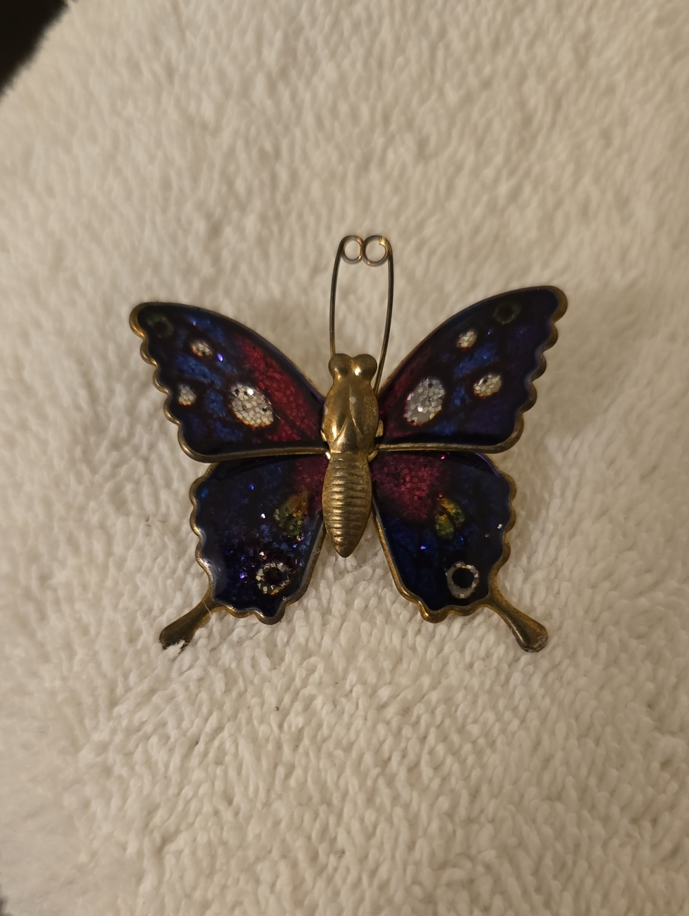 Vintage Butterfly Brooch